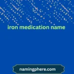 iron medication name