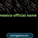 mexico official name