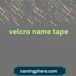velcro name tape